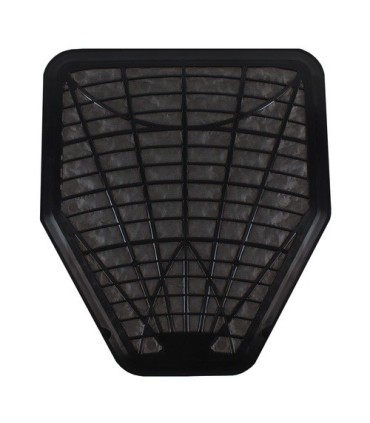 TOLCO 220206 Urinal Mat - Eco-Choice Floor Mat - Black - 6/cs Case: 6 - 220206 -  - [unit price]