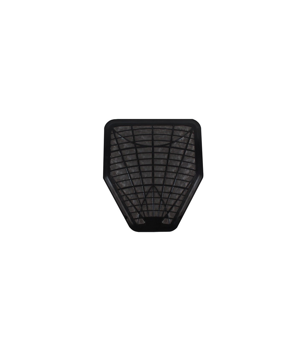 TOLCO 220206 Urinal Mat - Eco-Choice Floor Mat - Black - 6/cs Case: 6 - 220206 -  - [unit price]
