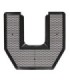 TOLCO 220207 Urinal Mat - Eco-Choice Commode Floor Mat -Black- 6/cs Case: 6 - 220207 -  - [unit price]