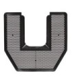 TOLCO 220207 Urinal Mat - Eco-Choice Commode Floor Mat -Black- 6/cs Case: 6