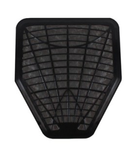 TOLCO 220209 Urinal Mat - Komodo - Gray/Black Case: 6 - 220209 -  - [unit price]