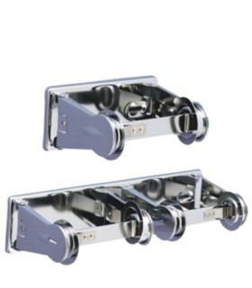 TOLCO 230101 Tissue Dispenser - Double Roll - Chrome Metal  Case: 21 - 230101 -  - [unit price]