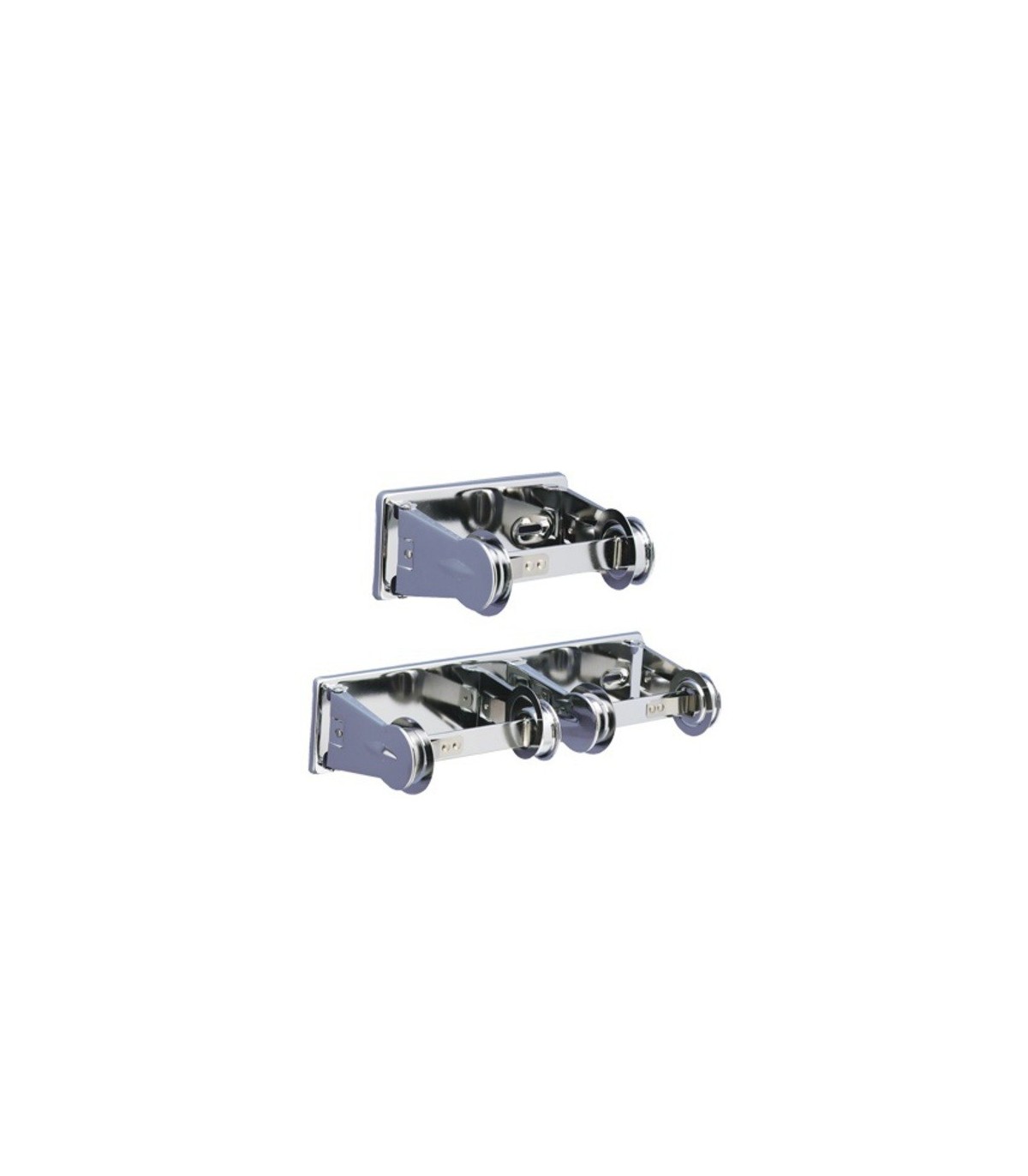 TOLCO 230101 Tissue Dispenser - Double Roll - Chrome Metal  Case: 21 - 230101 -  - [unit price]