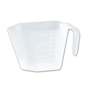 TOLCO 240100 Measuring Cup - 8oz Graduated - Natural Case: 550 - 240100 -  - [unit price]