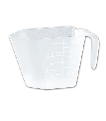 TOLCO 240100 Measuring Cup - 8oz Graduated - Natural Case: 550 - 240100 -  - [unit price]