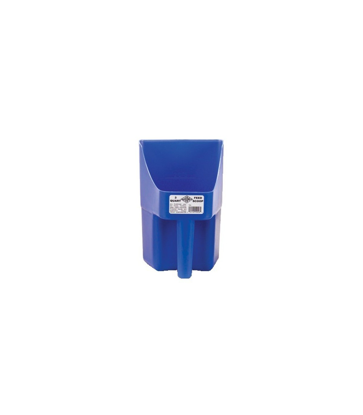 TOLCO 240102 Scoop - Mod 621 - 3qt - Blue  Case: 12 - 240102 -  - [unit price]