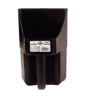 TOLCO 240123 Scoop - Mod 621 - 3qt - Black Case: 12 - 240123 -  - [unit price]