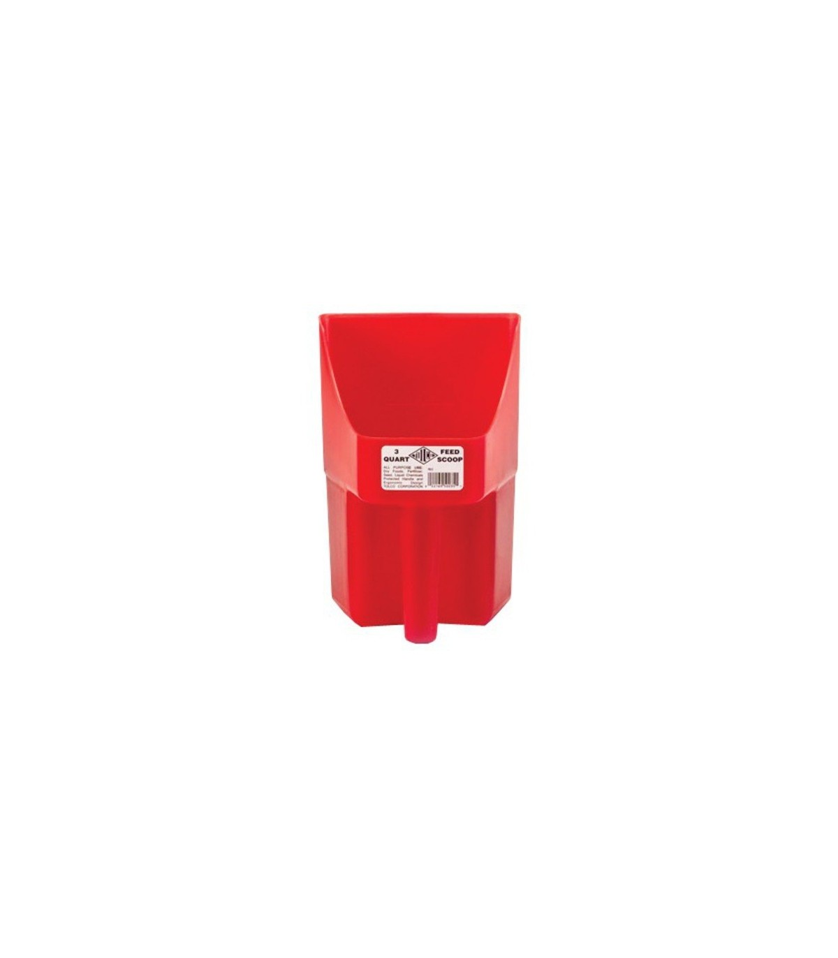 TOLCO 240124 Scoop - Mod 621 - 3qt - Red Case: 12 - 240124 -  - [unit price]