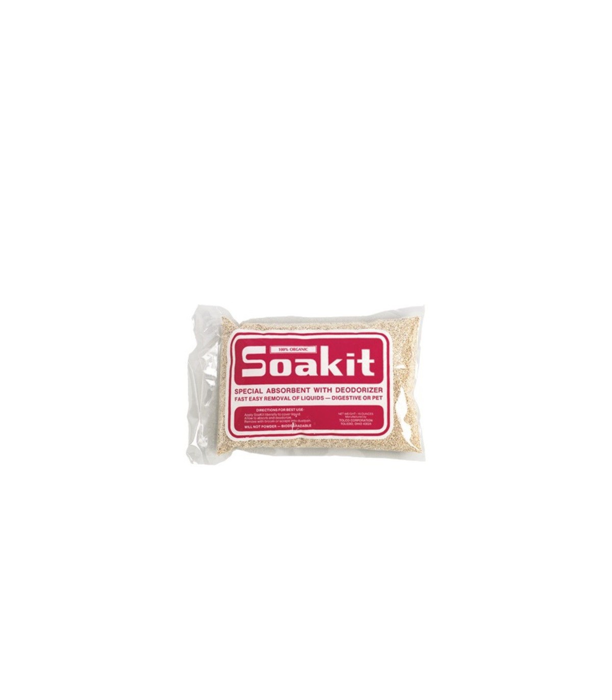 TOLCO 260099 Soakit Absorbent 1lb - 25/pk Case: 25 - 260099 -  - [unit price]
