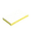TOLCO 280130 Cleaning Pad-LDuty Scrub Sponge 5pk/8pk/cs-Wht/Yellow Case: 8