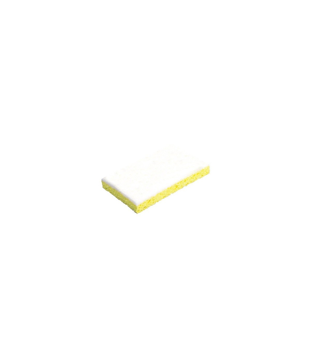 TOLCO 280130 Cleaning Pad-LDuty Scrub Sponge 5pk/8pk/cs-Wht/Yellow Case: 8 - 280130 -  - [unit price]