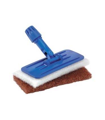 TOLCO 280138 Cleaning Pad - Universal Swivel Pad Holder w/2Pad-Blue Case: 1 - 280138 -  - [unit price]
