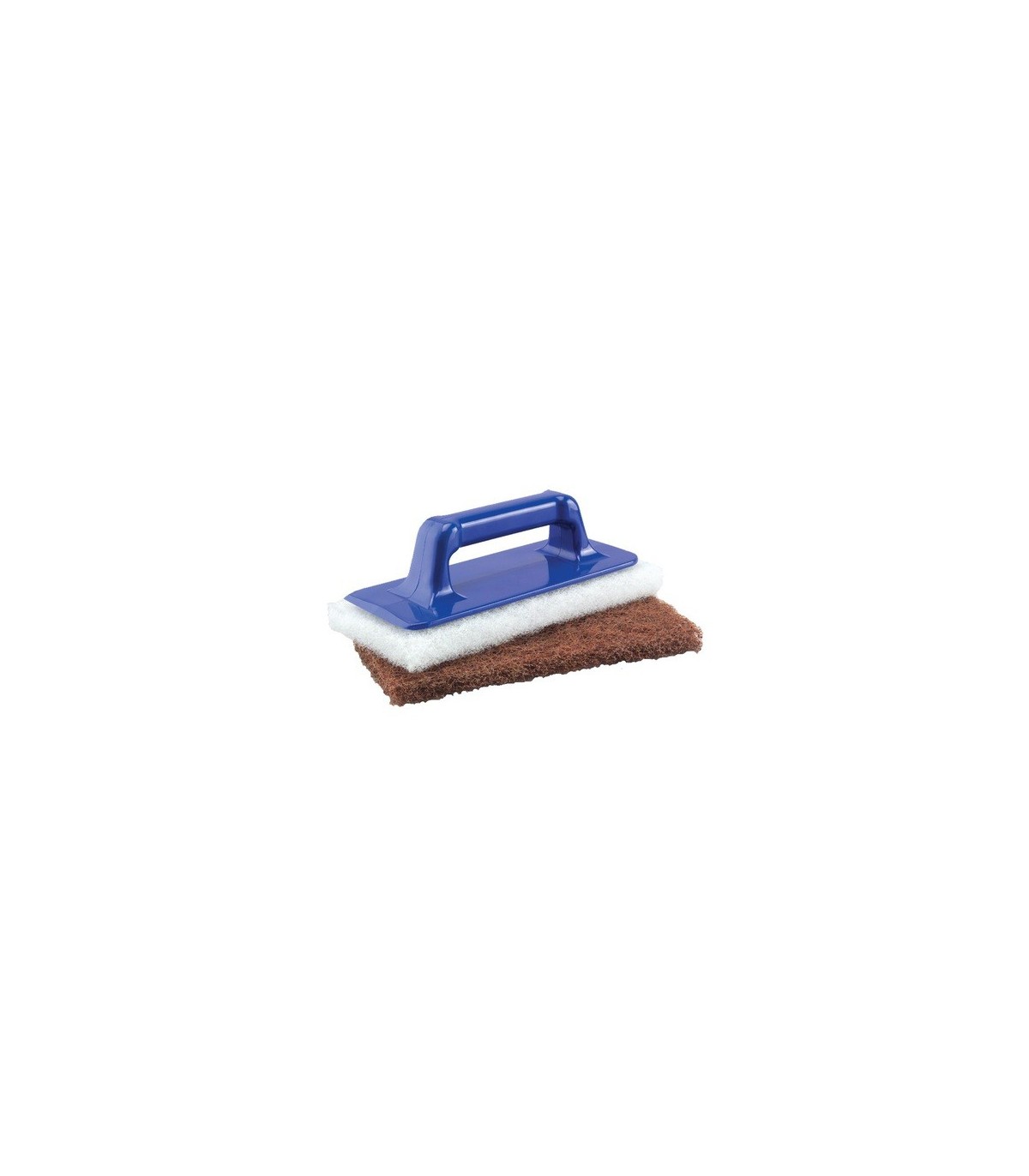 TOLCO 280140 Cleaning Pad - Hand Scrubber Kit w/Pads - Blue/Wht/Brn Case: 1 - 280140 -  - [unit price]