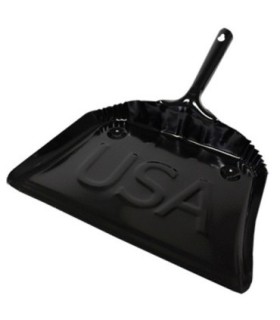 TOLCO 280147 Dust Pan - Metal 12" - Black Case: 12 - 280147 -  - [unit price]