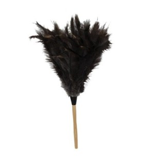 TOLCO 280156 Feather Duster - Ostrich 23" w/13"Wood Handle- Natural Case: 12 - 280156 -  - [unit price]