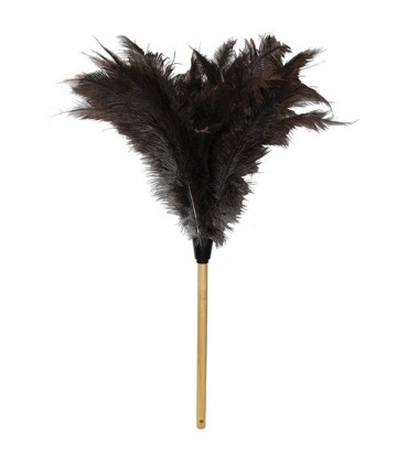 TOLCO 280158 Feather Duster - Ostrich 31" w/16"Wood Handle- Natural Case: 12 - 280158 -  - [unit price]