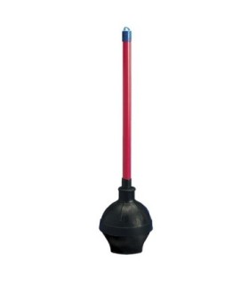 TOLCO 280174 Toilet Bowl - Industrial Plunger 17" - Red/Black  Case: 24 - 280174 -  - [unit price]
