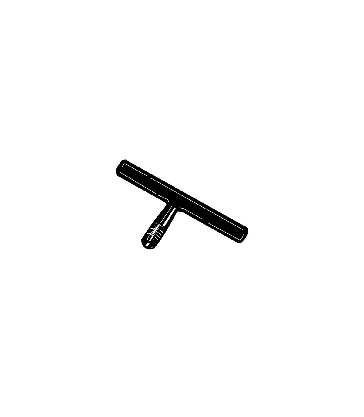 TOLCO 280217 Squeegee - Window - Washer T Handle Only 14" - Black Case: 12 - 280217 -  - [unit price]