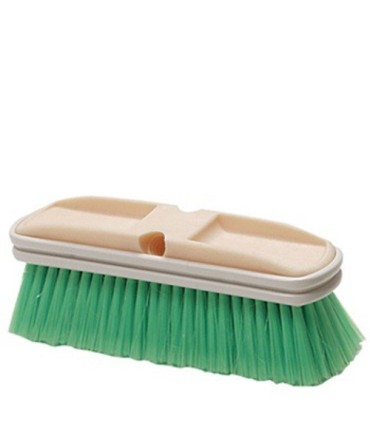 TOLCO 280810 Soft Vehicle Brush - w/Bumper Nylon Bristle 10"- Green Case: 12 - 280810 -  - [unit price]