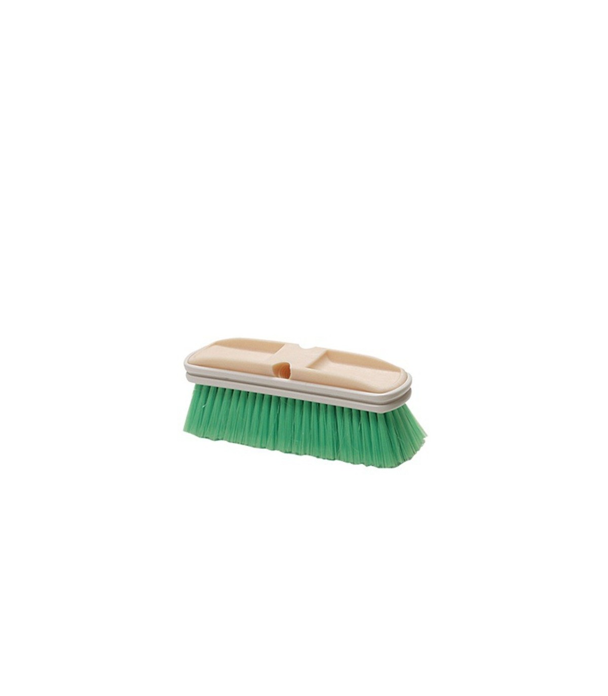 TOLCO 280810 Soft Vehicle Brush - w/Bumper Nylon Bristle 10"- Green Case: 12 - 280810 -  - [unit price]