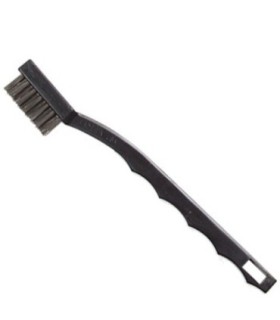 TOLCO 280844 Brush - Stainless Detail Brush 7" - Black Handle Case: 36 - 280844 -  - [unit price]