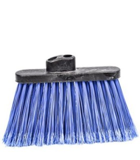 TOLCO 280858 Broom - Angle Dual Large 12" Poly Bristle - Blue Case: 6 - 280858 -  - [unit price]