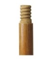 TOLCO 280910 Handle - Wood 15/16x60" Threaded - Lacquer Case: 12
