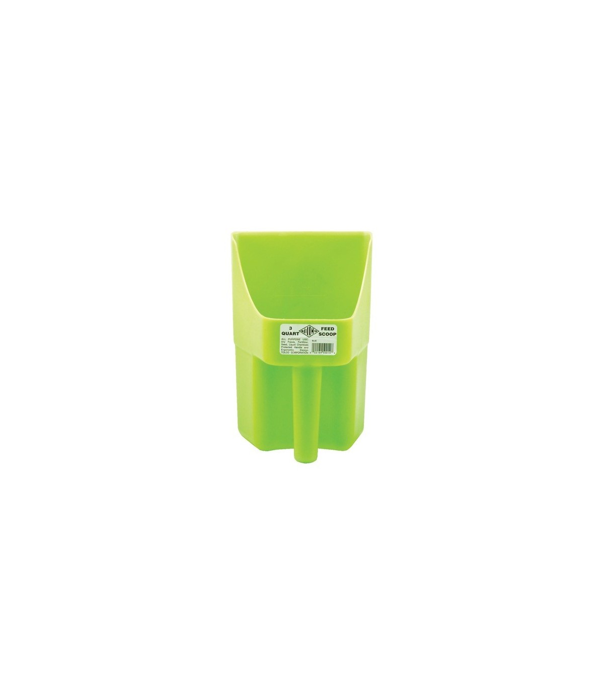 TOLCO 290110 Scoop - Model 621 - 3qt - Green Neon Case: 12 - 290110 -  - [unit price]