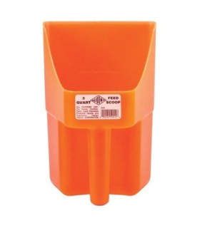 TOLCO 290111 Scoop - Model 621 - 3qt - Orange Neon Case: 12 - 290111 -  - [unit price]