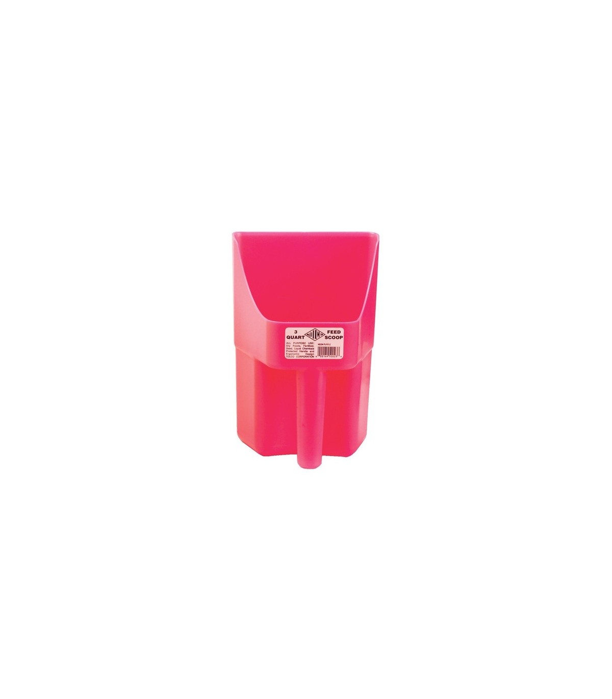 TOLCO 290112 Scoop - Mod 621 - 3qt - Neon Pink Case: 12 - 290112 -  - [unit price]
