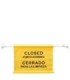 TOLCO 320210 Safety Pole Sign - Closed For Cleaning-Eng/Span-Yellow  Case: 24 - 320210 -  - [unit price]