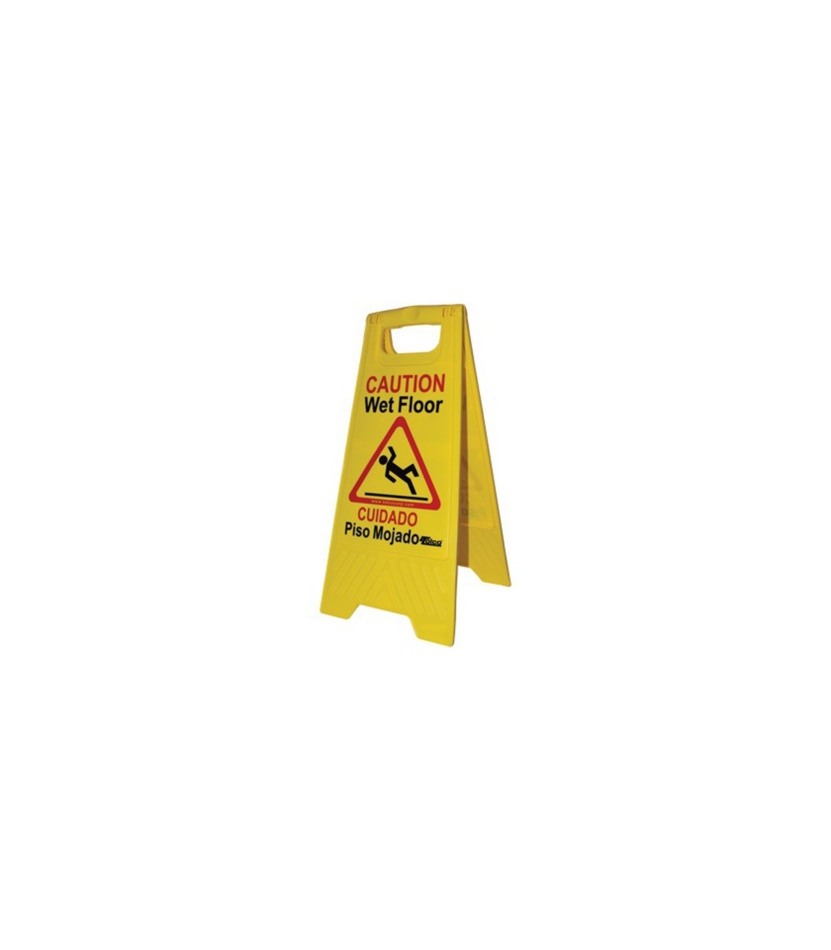 TOLCO 320258 Safety Sign - Caution Wet Floor 24" - Eng/Span- Yellow Case: 6 - 320258 -  - [unit price]