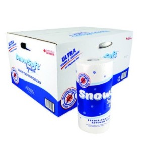 SUNSET KTS42012 Snow Soft - Kitchen Towel Sig 2-ply 420sht/rl-12rls/cs - KTS42012 -  - [unit price]