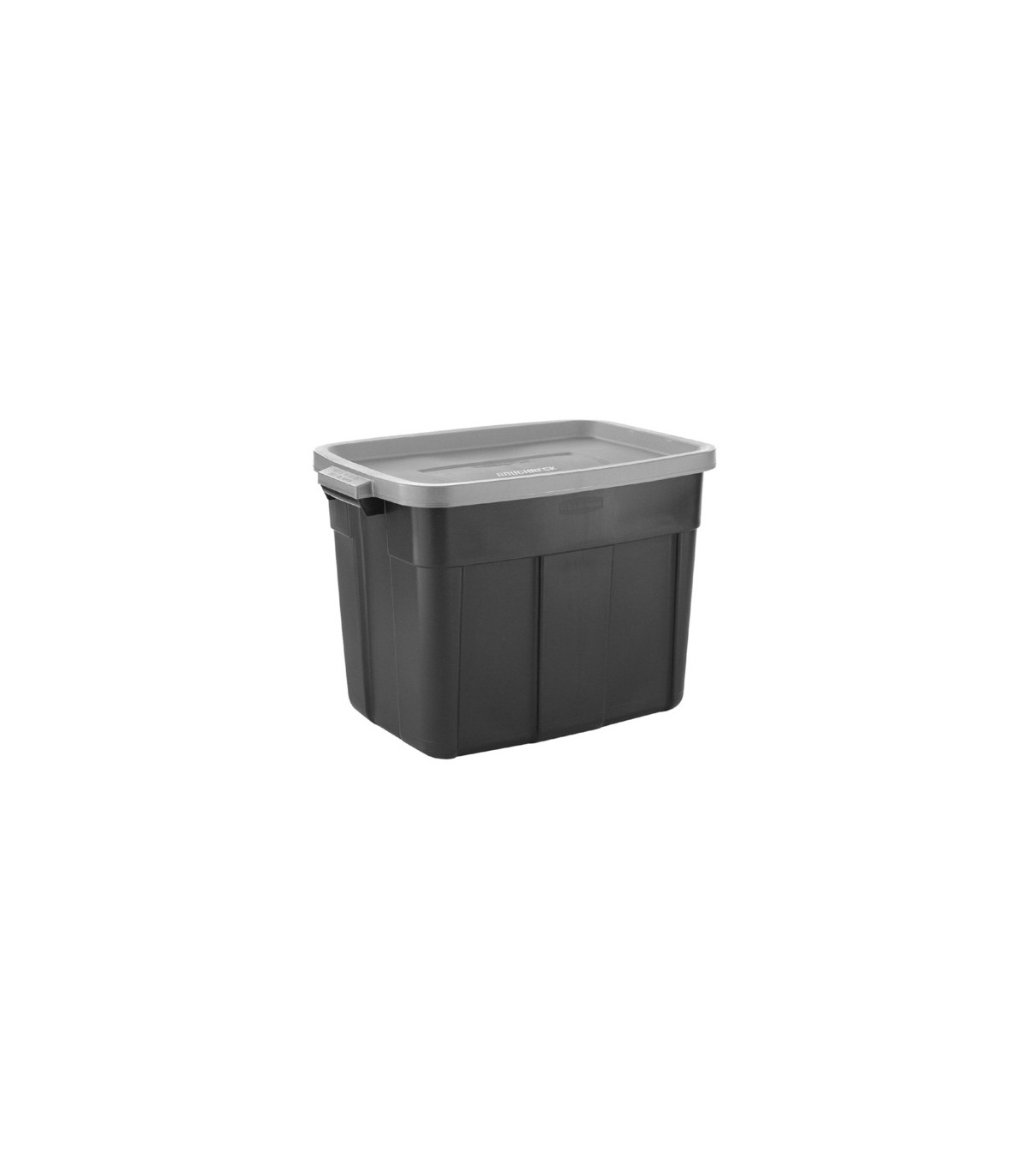 Rubbermaid Home RMRT180025 Roughneck Tote 68L/18G - Black/Cool Grey - 6/cs - RMRT180025 -  - [unit price]