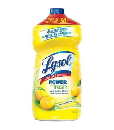 Reckitt 0-59631-78909 SALE: Lysol MS Pourable - Power & Fresh Lemon - 9/1.2L - 0-59631-78909 -  - [unit price]