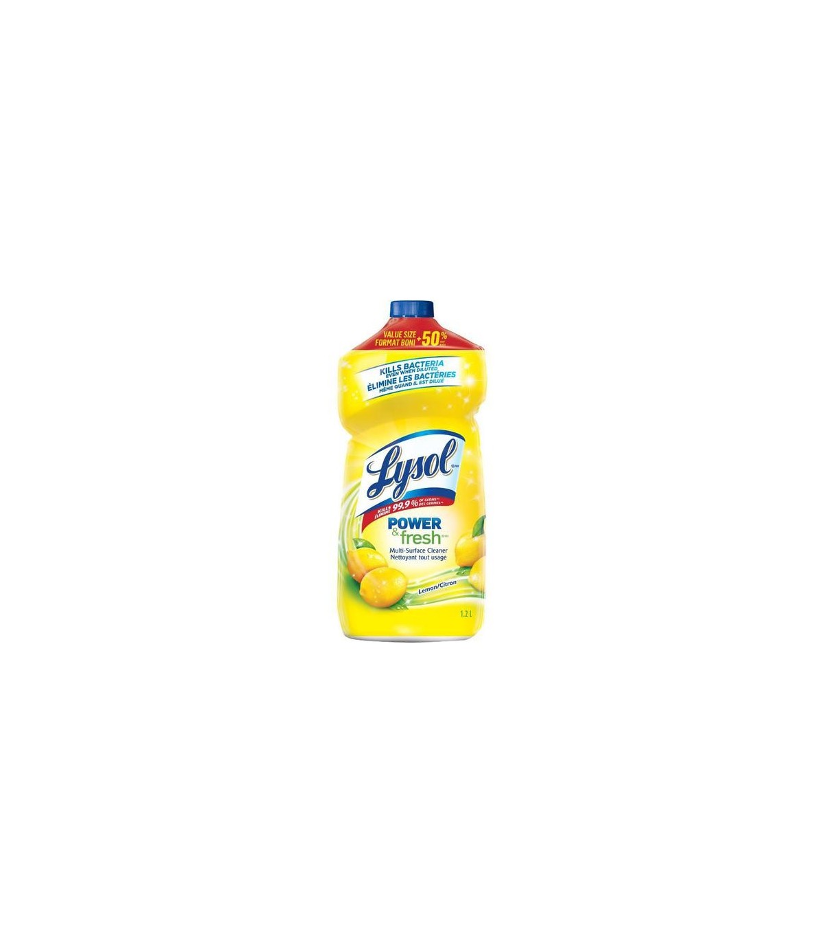 Reckitt 0-59631-78909 SALE: Lysol MS Pourable - Power & Fresh Lemon - 9/1.2L - 0-59631-78909 -  - [unit price]