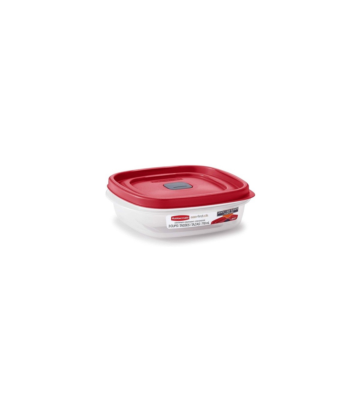 RHW 2030328 Easy Find Lid Vent - 3cups/710ml - Racer Red [1777086] Case: 4 - 2030328 -  - [unit price]