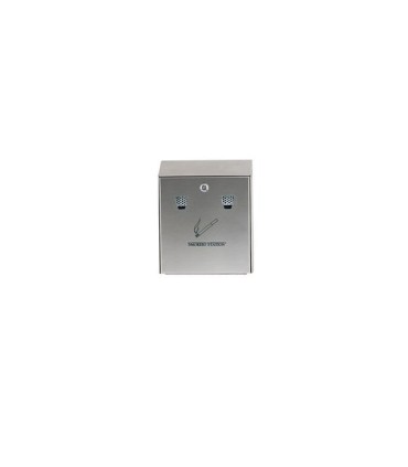 Rubbermaid UR R1012SS Final Sale: Smoking Recep- Wall Mount Urn w/Lock - SST - R1012SS -  - [unit price]