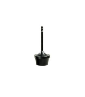 Rubbermaid UR R1639EHGR Smoking Receptacle - Aladdin Urn 16x16x38.7" -Charcoal - R1639EHGR -  - [unit price]