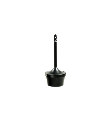 Rubbermaid UR R1639EHGR Smoking Receptacle - Aladdin Urn 16x16x38.7" -Charcoal - R1639EHGR -  - [unit price]