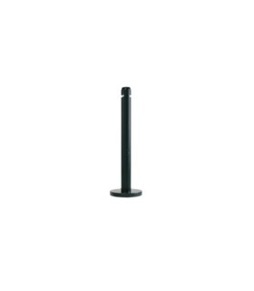 Rubbermaid UR R1BK Smoking Receptacle - Pole 4x4x41" - Black - R1BK -  - [unit price]