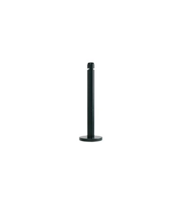 Rubbermaid UR R1BK Smoking Receptacle - Pole 4x4x41" - Black - R1BK -  - [unit price]