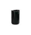 Rubbermaid UR R2030EPLBK Eclipse - Open Top 30G w/Plastic Liner - Black