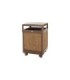 Rubbermaid UR R48HT201PL OBS: Aspen Series - Ash/Trash Steel 48G-Brn/Stone Panel - R48HT201PL -  - [unit price]