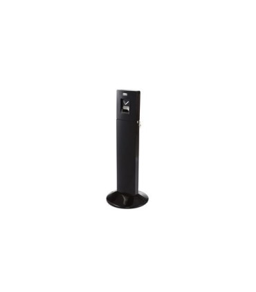 Rubbermaid UR R93400BK Smoking Receptacle - Metropolitan 16.8"diax42.8"-Black - R93400BK -  - [unit price]