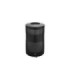 Rubbermaid UR S55ETBKPL Classics - Open Top 51G w/Levelers - Black - S55ETBKPL -  - [unit price]