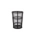 Rubbermaid UR SBR52BK Street Basket - Round Mesh 45G Steel - Black - SBR52BK -  - [unit price]
