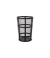 Rubbermaid UR SBR52BK Street Basket - Round Mesh 45G Steel - Black