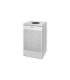 Rubbermaid UR SC18SSPL Silhouettes - Large Square Open Top 20G - SST - SC18SSPL -  - [unit price]