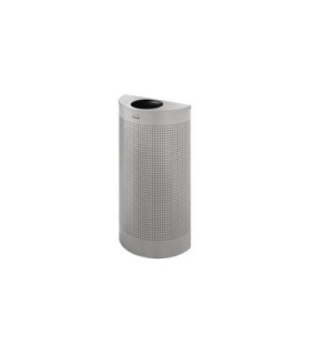Rubbermaid UR SH12SSPL Silhouettes - Half Round Open Top 12G Perfor - SST - SH12SSPL -  - [unit price]